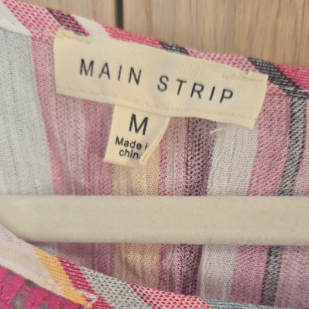 Main Strip Multicolor Striped Top - Picture 3 of 5